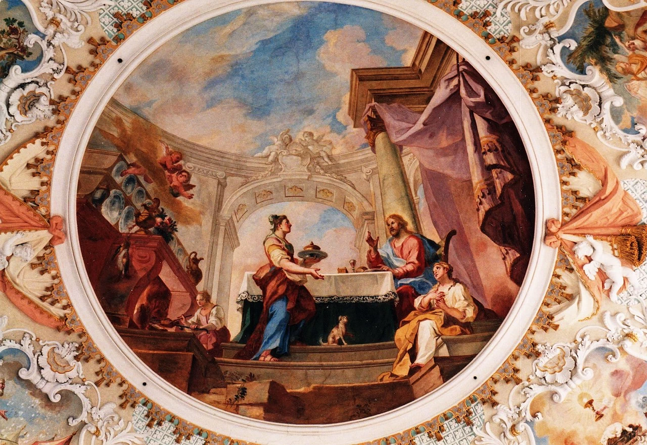 Affreschi della chiesa del monastero di Sießen 1